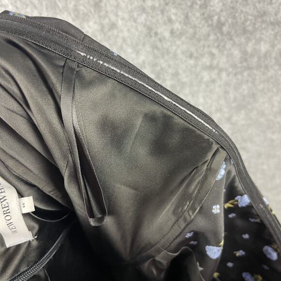 Revolve WeWoreWhat Strapless Peplum Ditsy Floral Mini Dress Women 16 Matte Satin - Picture 15 of 16